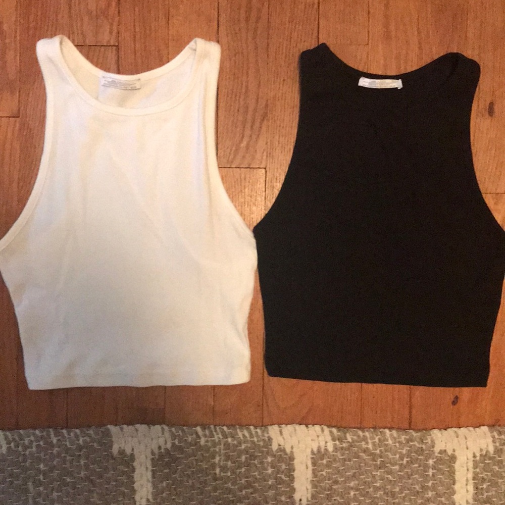 BUNDLE!! Zara cropped tanks
